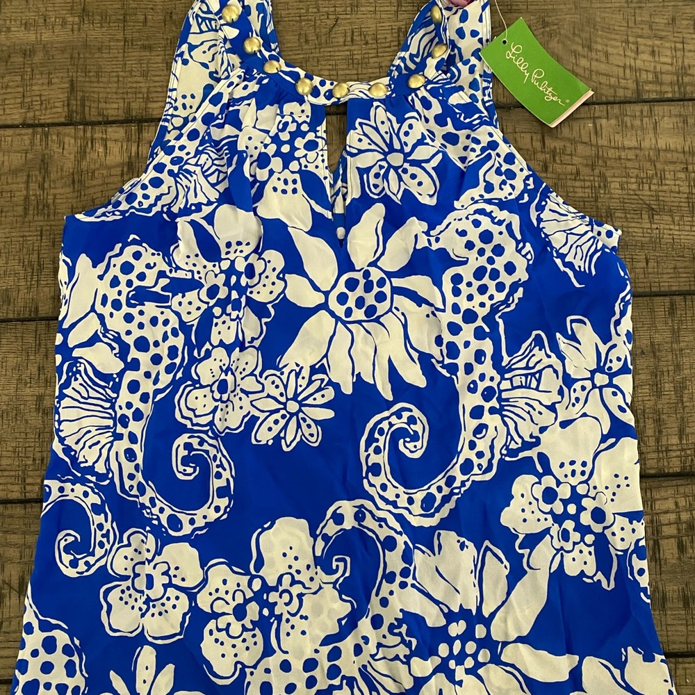 Lilly Pulitzer Silk Tank M